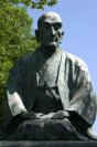 上杉鷹山坐像（松岬神社東隣）【米沢市】：画像