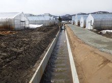 萩生地区農村地域防災減災事業（用排水設備）第1工区工事：画像