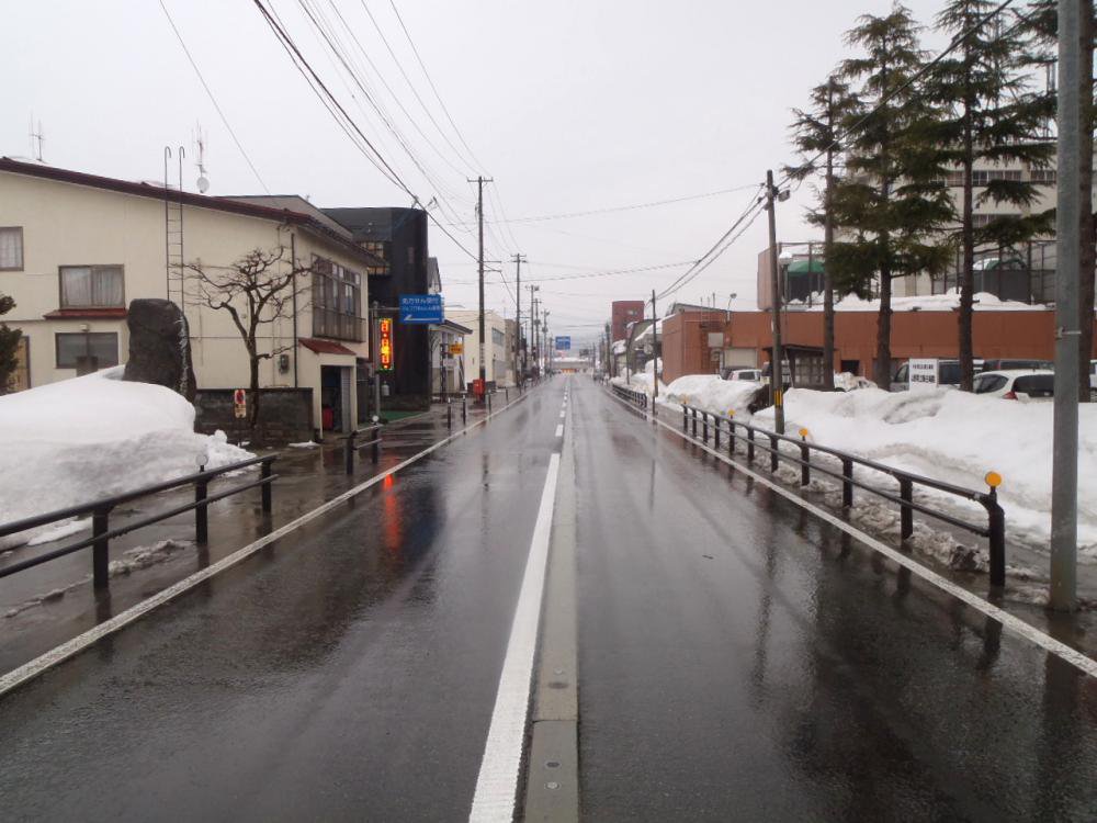 市道五日町金沢線外散水消雪施設工事（新庄市若葉町地内）：画像