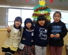 今日はクリスマス会♪♪　（長井市中央北学童クラブ）：画像