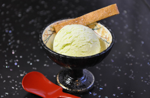 自家製アイスクリーム