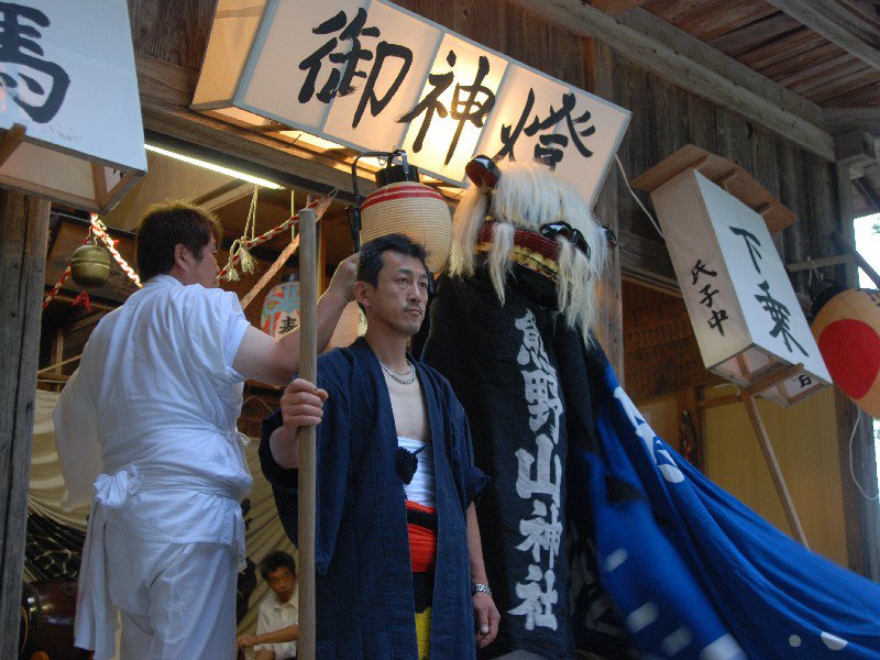 坪沼熊野神社例大祭：画像