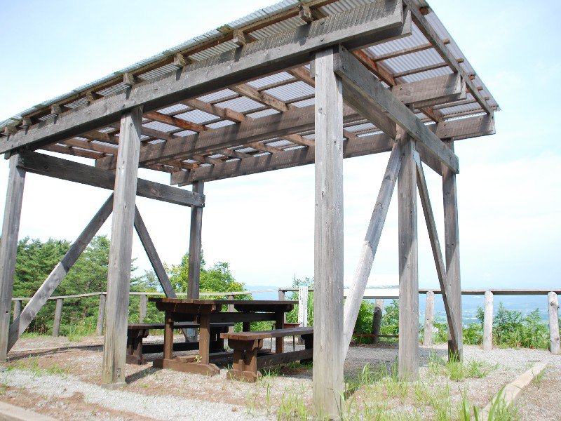 夏の散居集落風景：画像