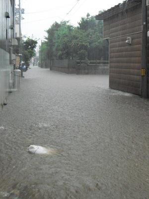 【大雨・洪水、大混乱の長井市！】：画像