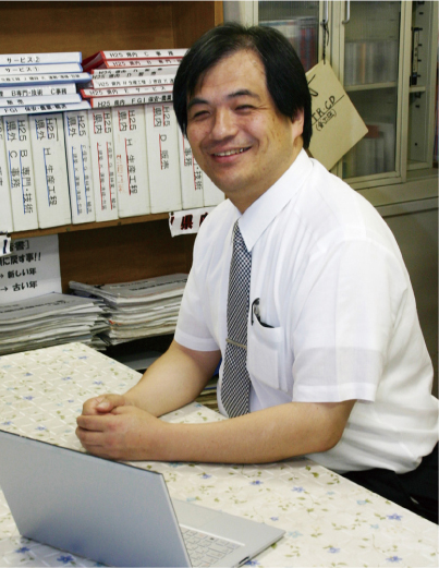 進路指導課 遠藤英先生