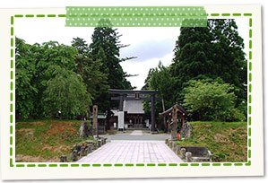 Shinjyo Castle ruins Mogami Park