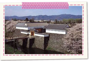 The outworks of a castle Higashiote gate